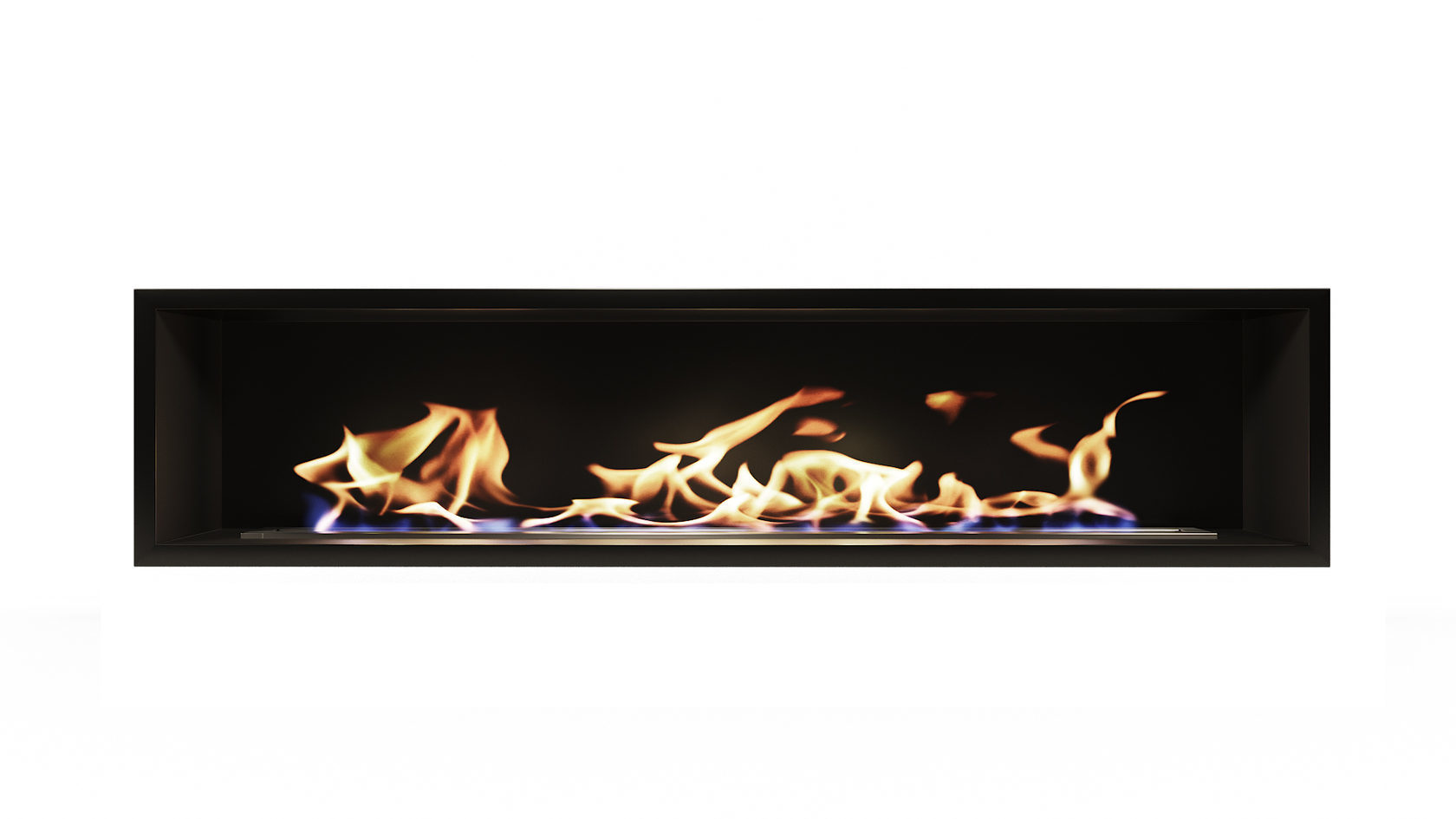 Биокамин "Русский огонь" Гефест 1860 встраиваемый с декоративным стеклом (стемалитом) по цене 62 170 руб.