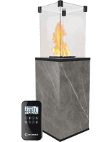 Газовый нагреватель Kratki PATIO/G31/37Mbar/Q/N/P/G, Naturali Pietra Grey, с пультом управления Газовый нагреватель Kratki PATIO/G31/37Mbar/Q/N/P/G, Naturali Pietra Grey, с пультом управления