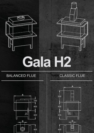 Газовая топка Vero Design GA 7 H2 
Газовая топка Vero Design GA 7 H2