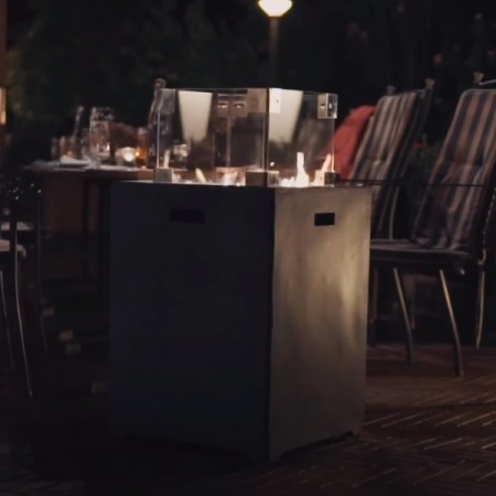 Газовый камин Square Lime Газовый камин Square Lime