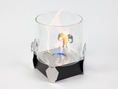 Настольный биокамин Lux Fire Зодиак "Овен" Чёрный по цене 15 000 руб.