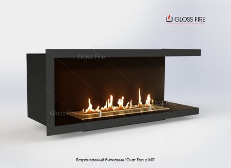 Встраиваемый биокамин Очаг Focus MS-арт.007 по цене 63 800 руб.