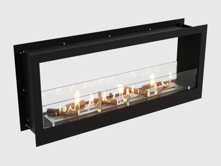 Встроенный биокамин Lux Fire Сквозной 1130 S по цене 71 390 руб.