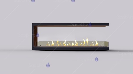 Встраиваемый торцевой сквозной очаг 600 SappFire по цене 37 950 руб.