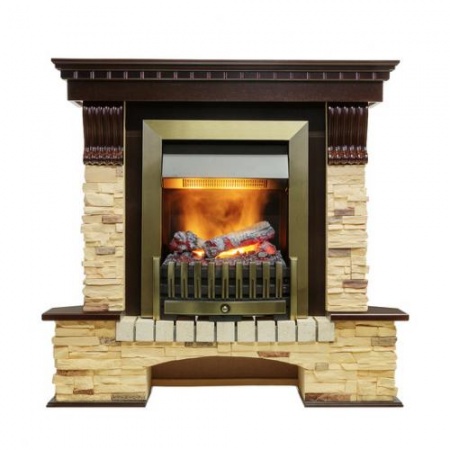 Pierre Luxe угловой сланец (темный дуб)+Danville Antic Brass Pierre Luxe угловой сланец (темный дуб)+Danville Antic Brass