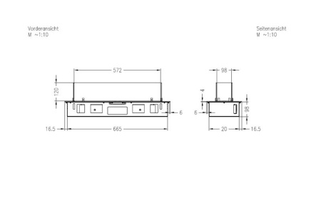 Встраиваемый биокамин Spartherm ebios-fire Quadra Inside I SL по цене 119 200 руб.